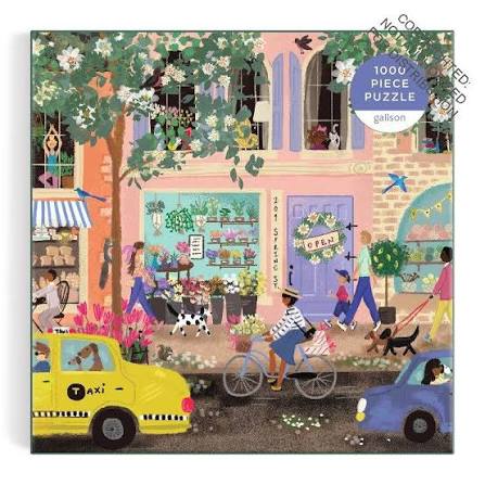 City Blooms 1000 Pieces Galison Puzzle