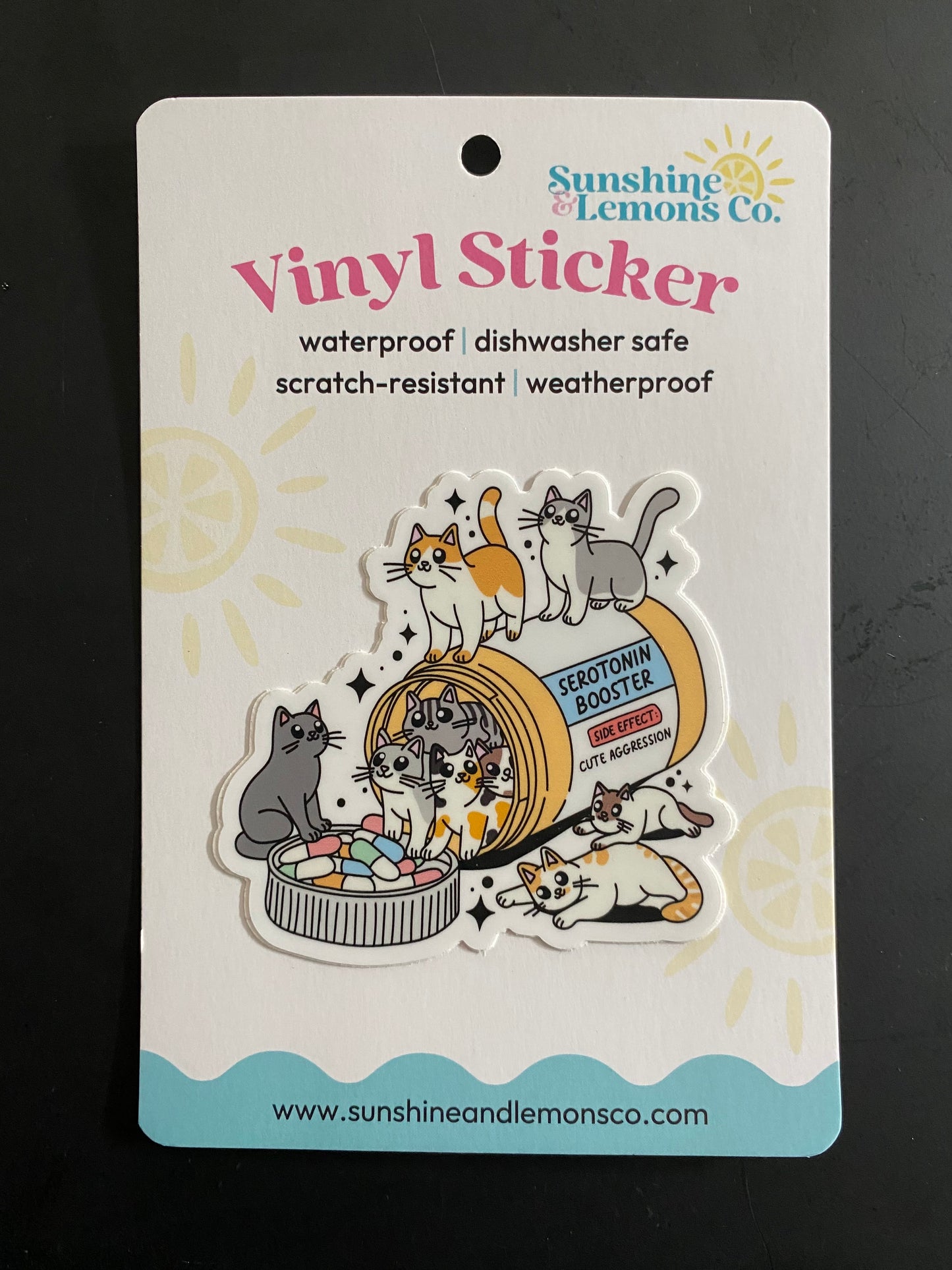 Lemon Vinyl Stickers