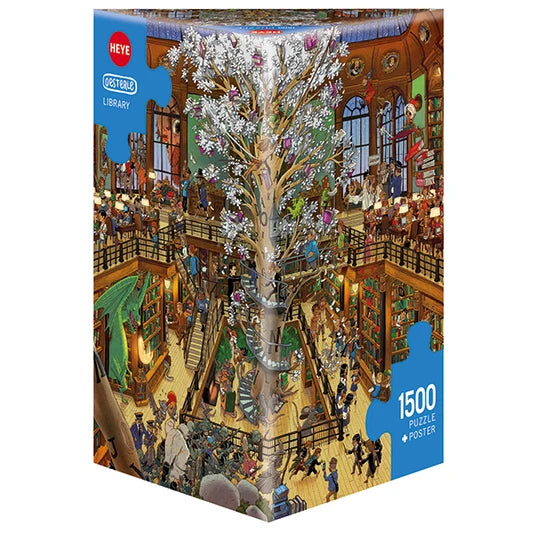 Library 1500 Puzzle Heye Oesterle