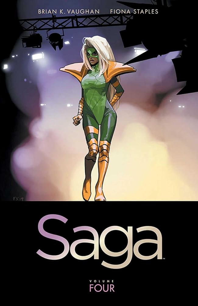 Saga Volume 4 by Brian K. Vaughan and Fiona Staples