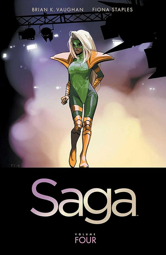 Saga Volume 4 by Brian K. Vaughan and Fiona Staples