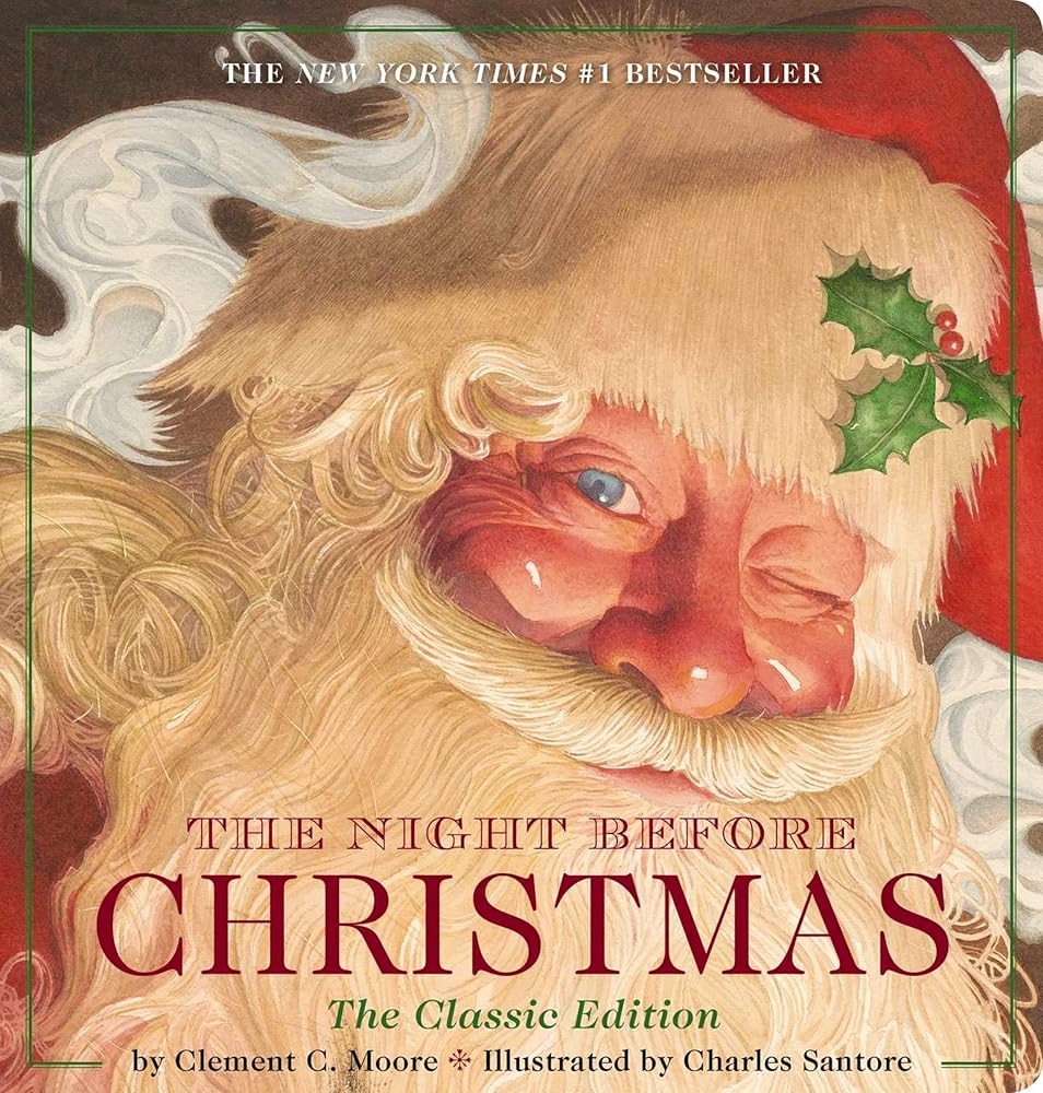 The Night Before Christmas Oversized Padded Board Book: The Classic Edition (Oversized Padded Board Books) by Clement C. Moore