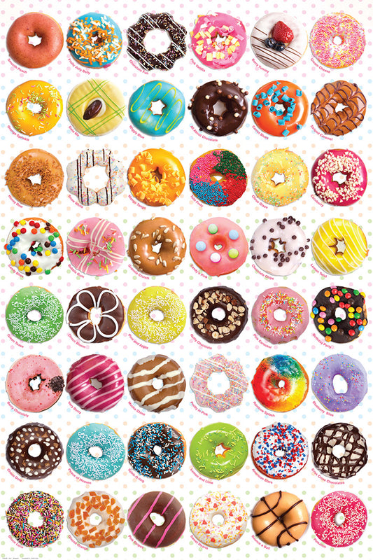 Donuts 1000 piece Eurographics puzzle