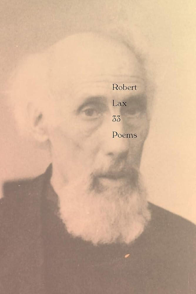33 Poems (New Directions, 1434) by Robert Lax