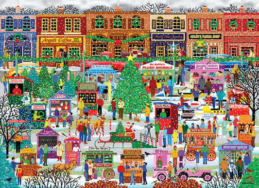 Downtown Holiday Festival 500 piece Eurographics puzzle