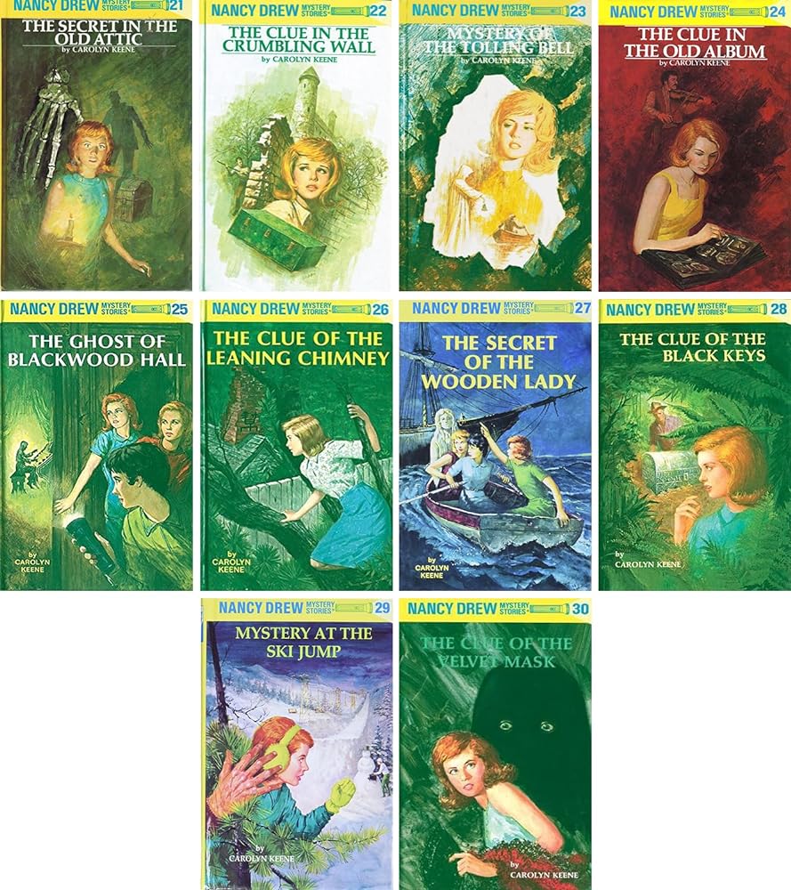Nancy Drew Books 21-30 The Nancy Drew Mysteries Collection Box Set by Carolyn Keene