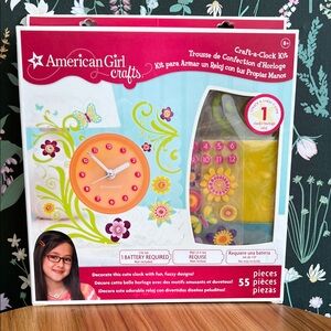  American Girl Crafts Button Clock Kit 