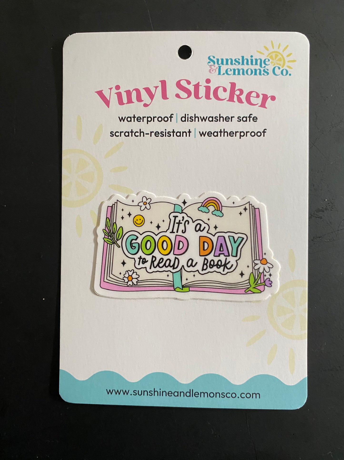Lemon Vinyl Sticker