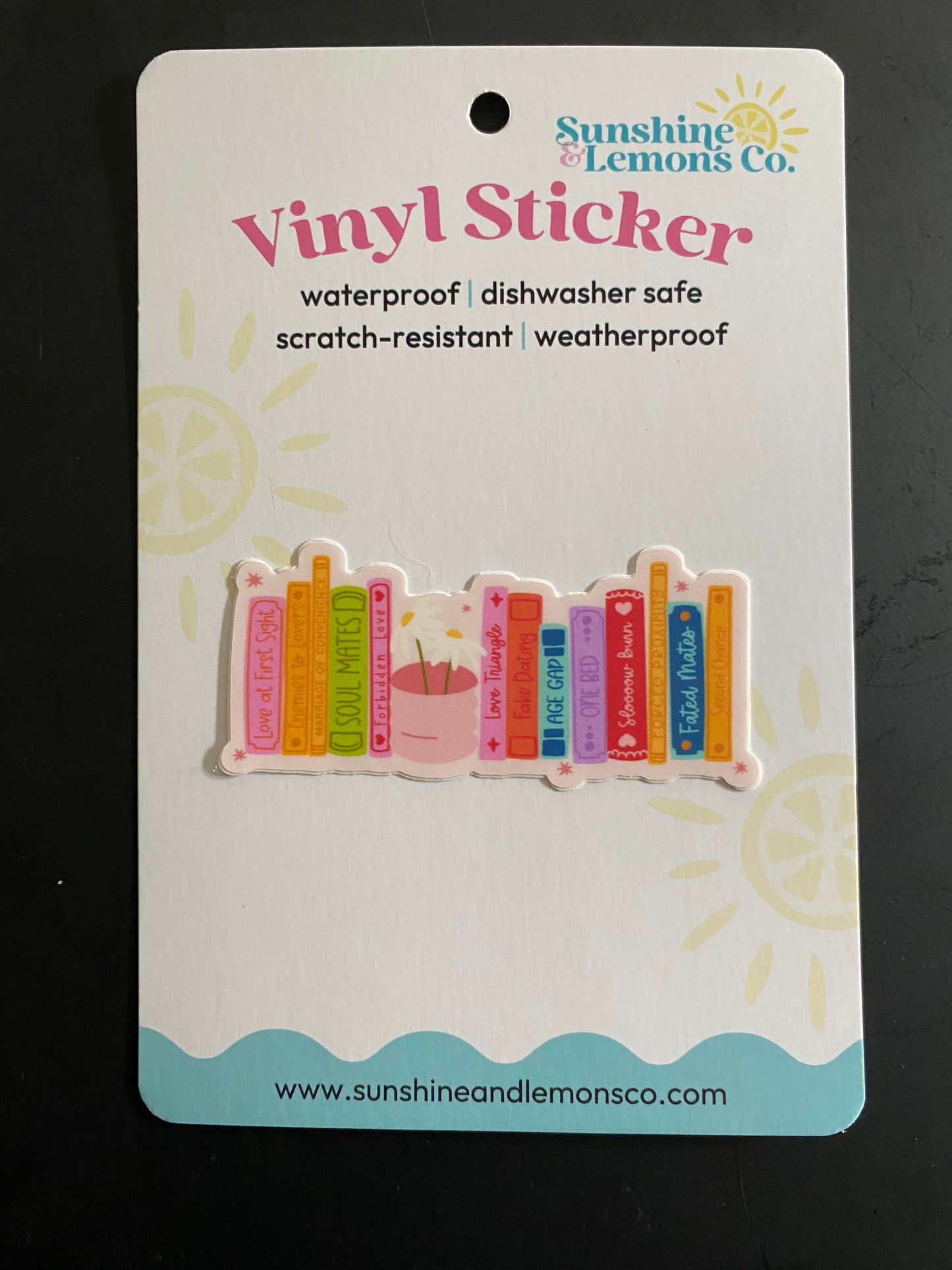 Lemon Vinyl Sticker