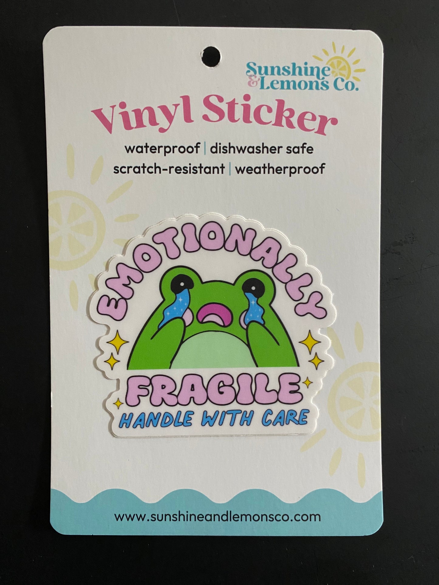 Lemon Vinyl stickers