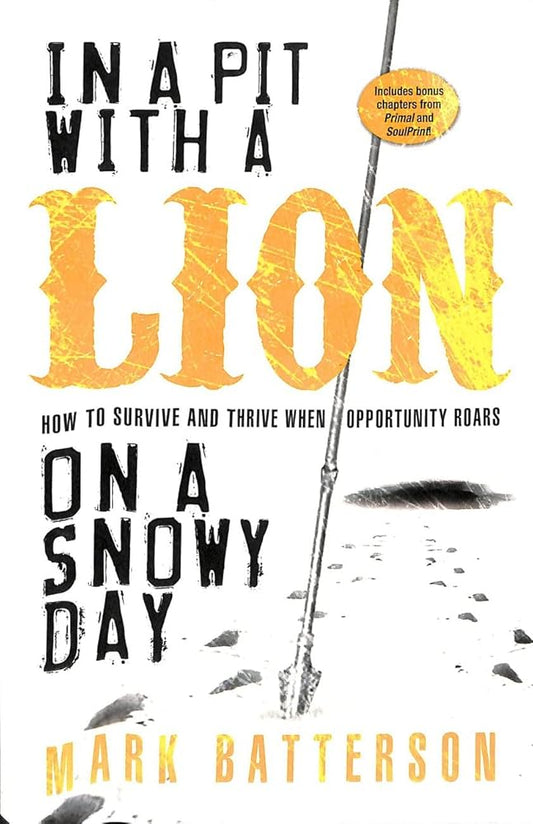 In a Pit with a Lion on a Snowy Day: How to Survive and Thrive When Opportunity Roars by Mark Batterson