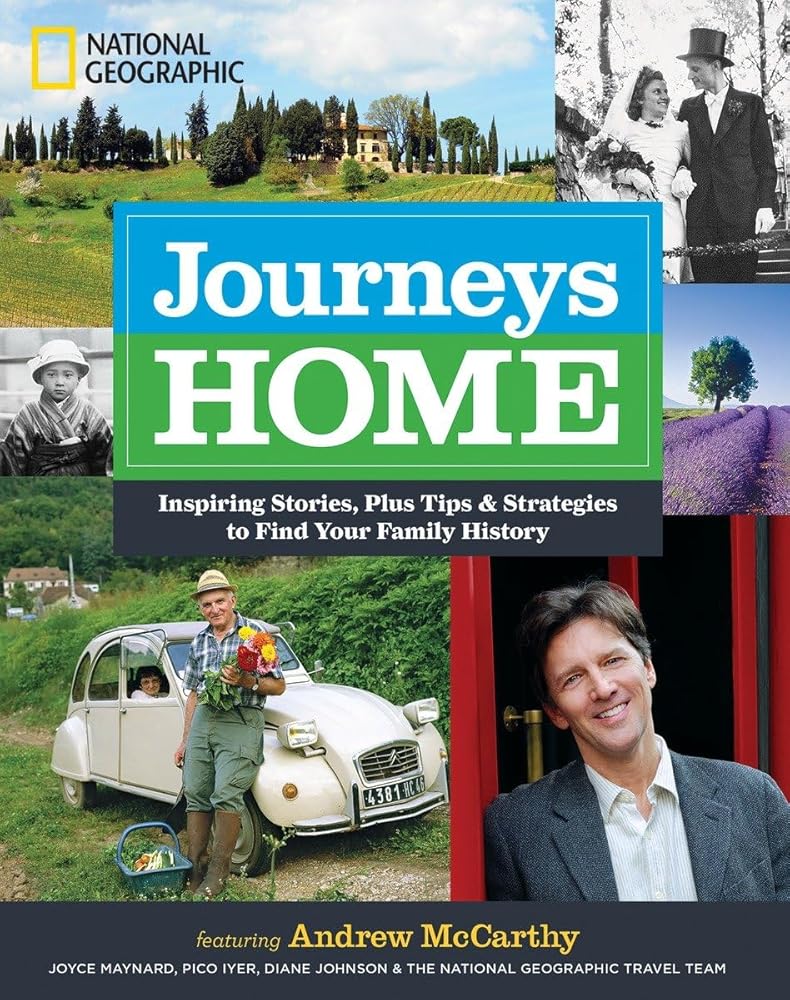 Journeys Home: Inspiring Stories, Plus Tips and Strategies to Find Your Family History by Joyce Maynard