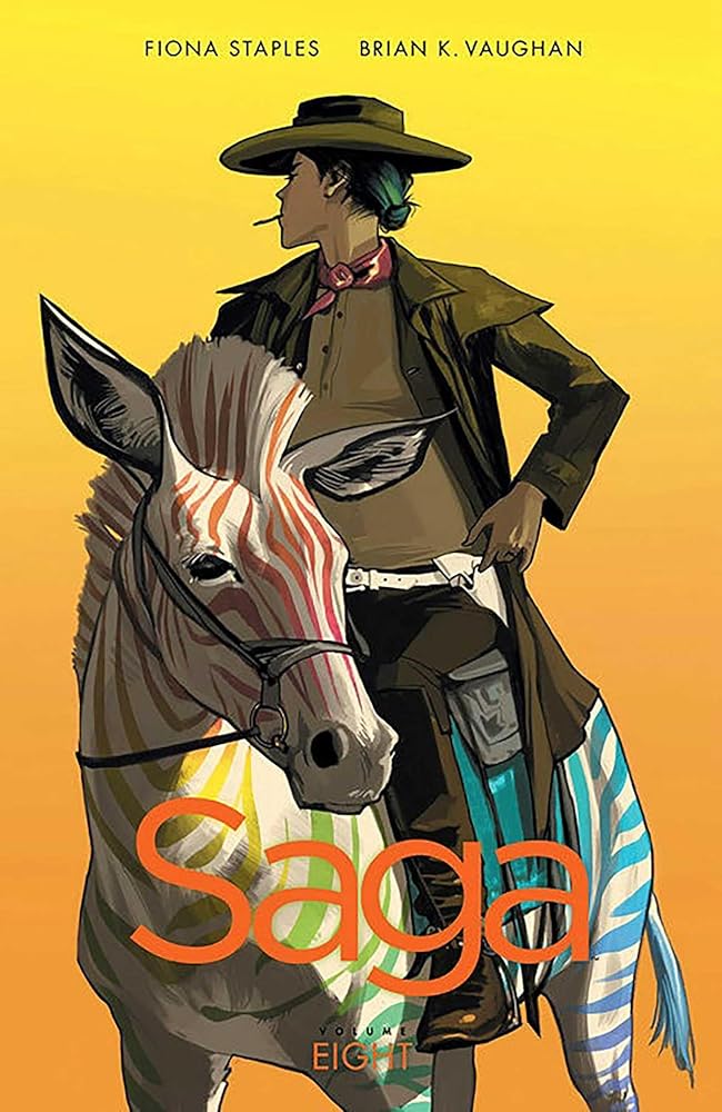 Saga Volume 8 by Fiona Staples and Brian K. Vaughan