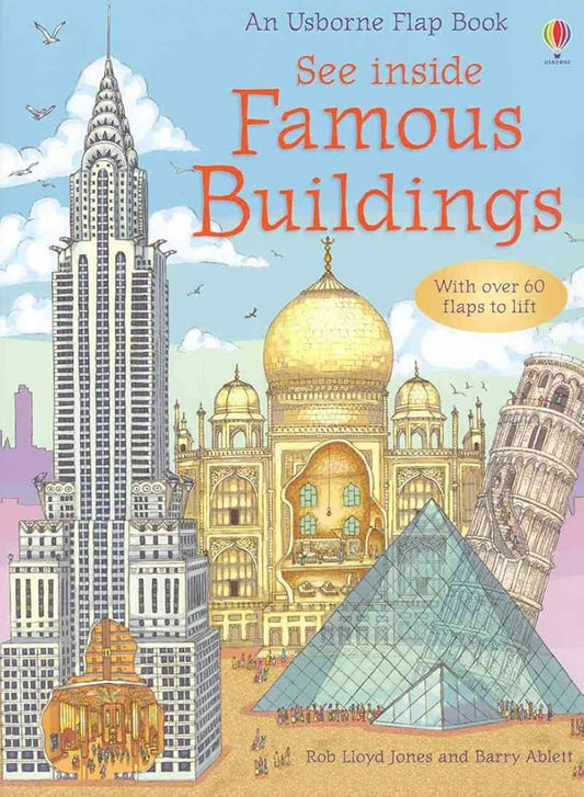 See inside Famous Buildings: An Usborne Flap Book by Rob Lloyd Jones