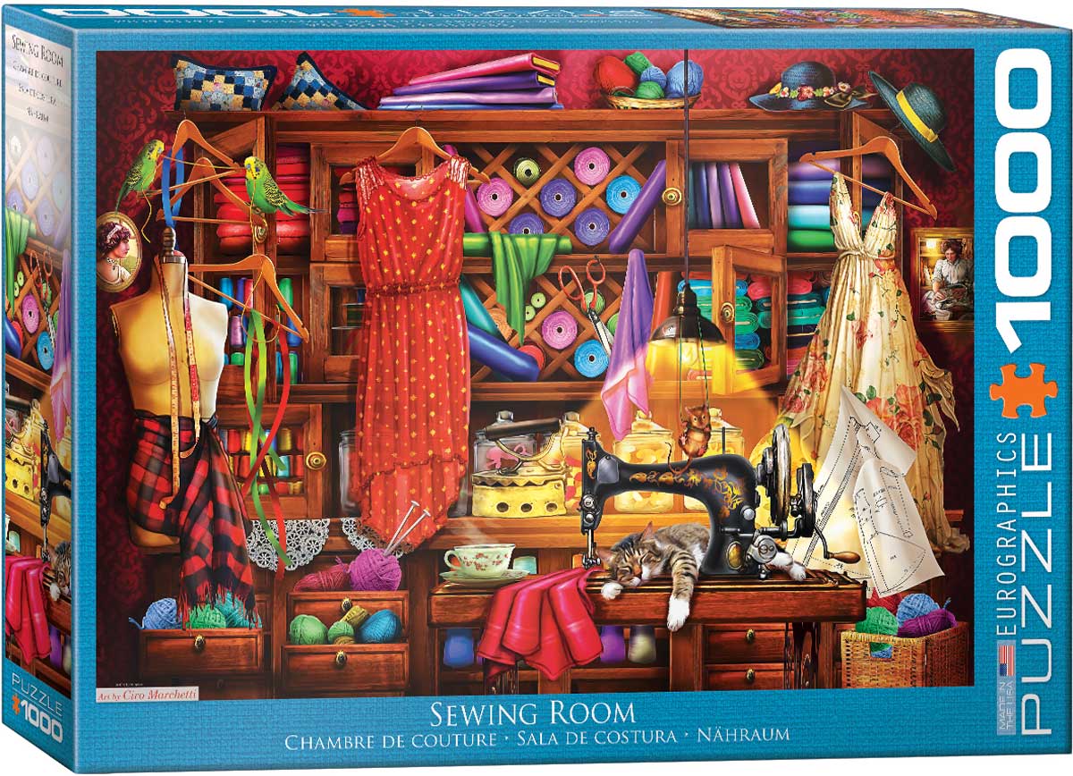 Sewing Room 1000 Eurographics Puzzle