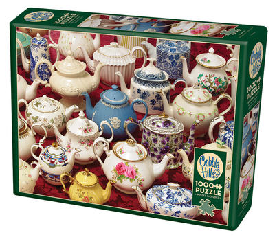 Teapots Cobble Hill 1000 Puzzle