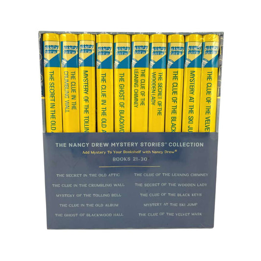 Nancy Drew Books 21-30 The Nancy Drew Mysteries Collection Box Set