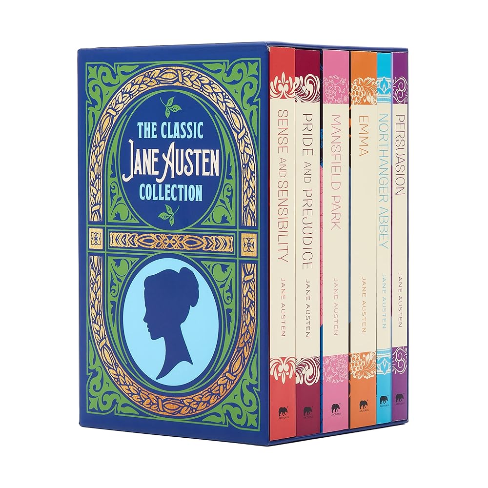 The Classic Jane Austen Collection: 6-Volume box set edition (Arcturus Classic Collections, 1) cover image