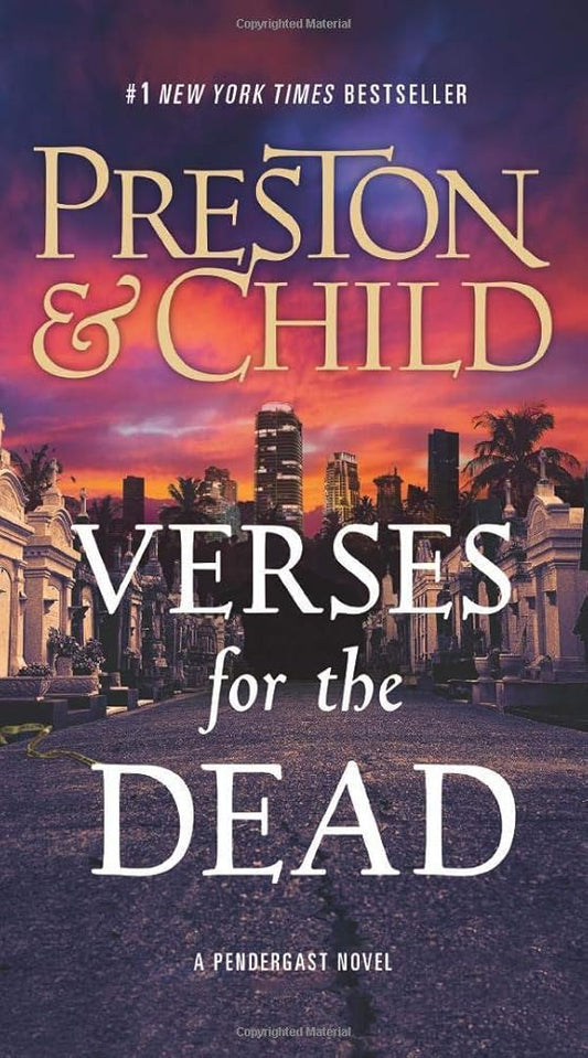 Verses for the Dead (Aloysius Pendergast #18) by Preston & Child