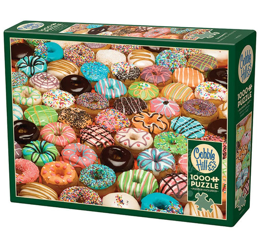 Doughnuts 1000 piece Cobble Hill puzzle