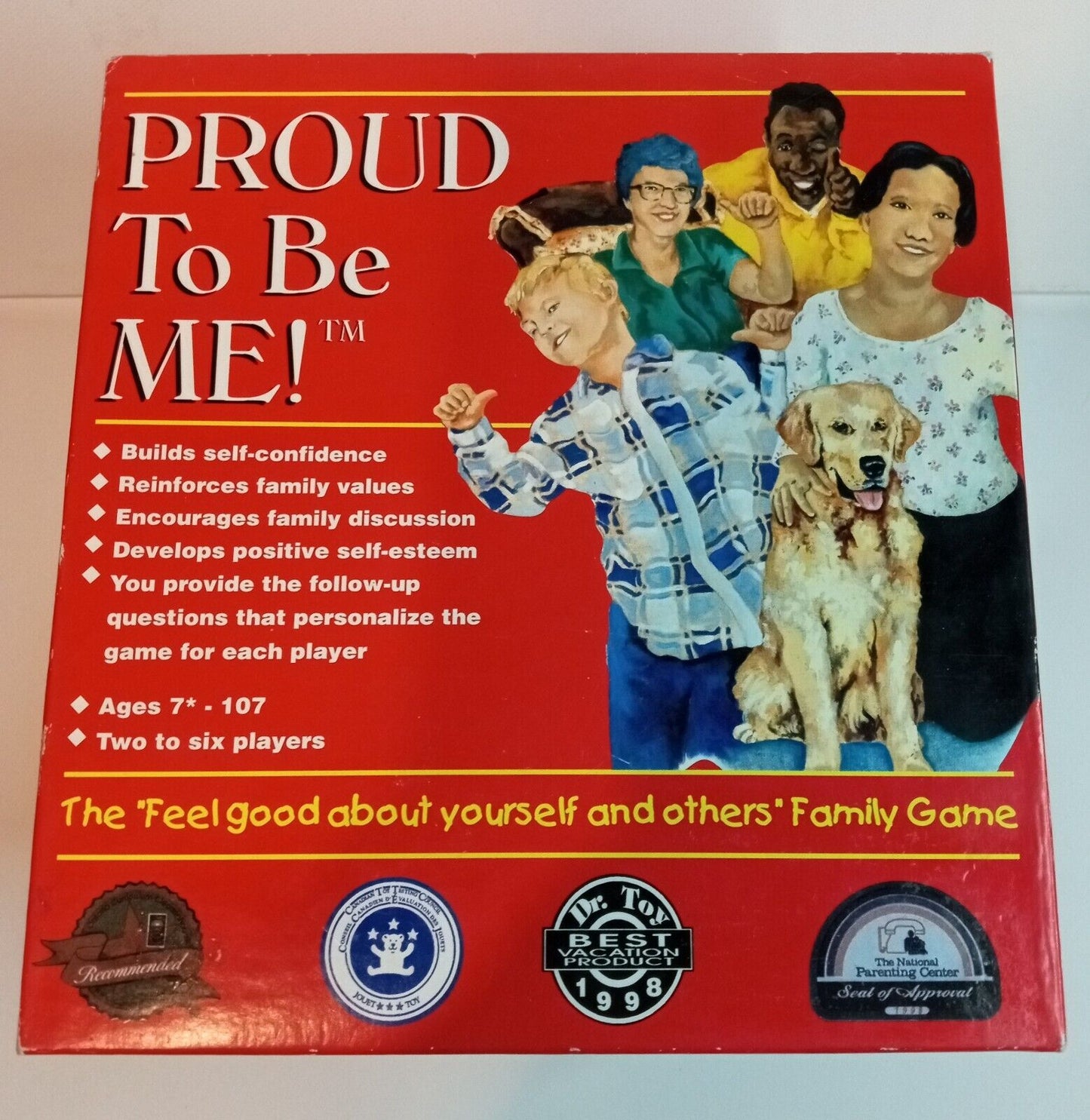 Proud To Be Me Award Winning Family Game